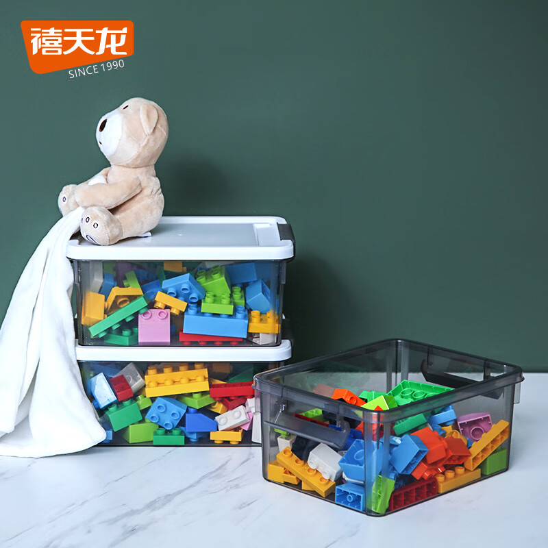 禧天龙加厚防摔收纳盒中号烟熏灰3个装 25.92元 - 86线报 禧天龙加厚防摔收纳盒中号烟熏灰3个装 25.92元 - 86线报