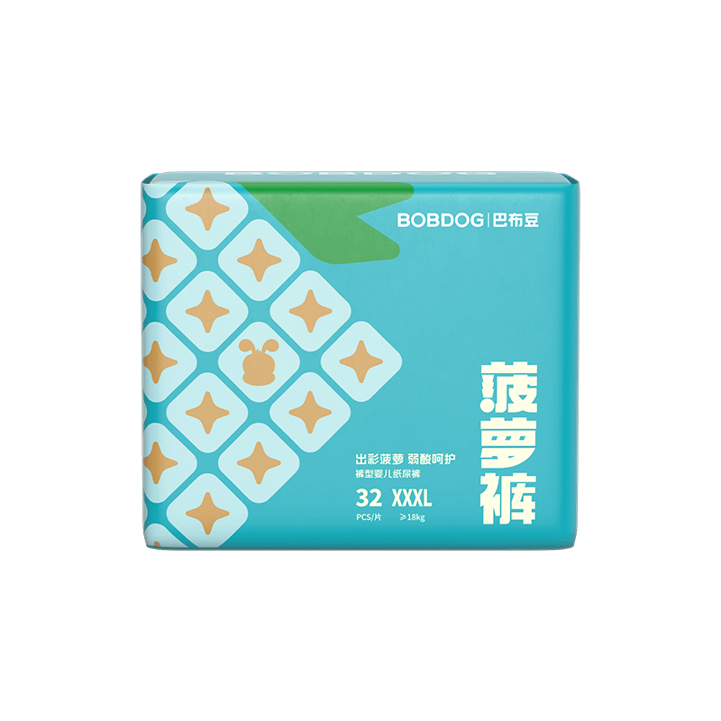 babudou巴布豆菠萝裤拉拉裤XXXL码64片 99.94元 - 86线报