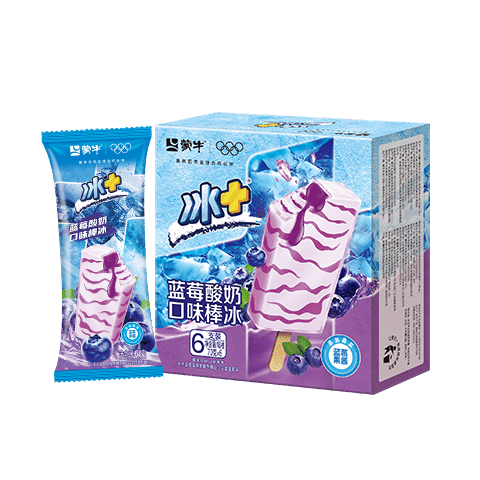 蒙牛冰+蓝莓酸奶棒冰70g×6支 59.87元 - 86线报 蒙牛冰+蓝莓酸奶棒冰70g×6支 59.87元 - 86线报