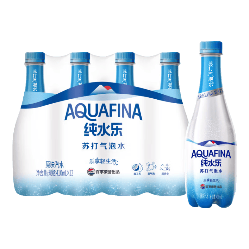 百事纯水乐碳酸饮料410ml×12瓶 15.5元 - 86线报