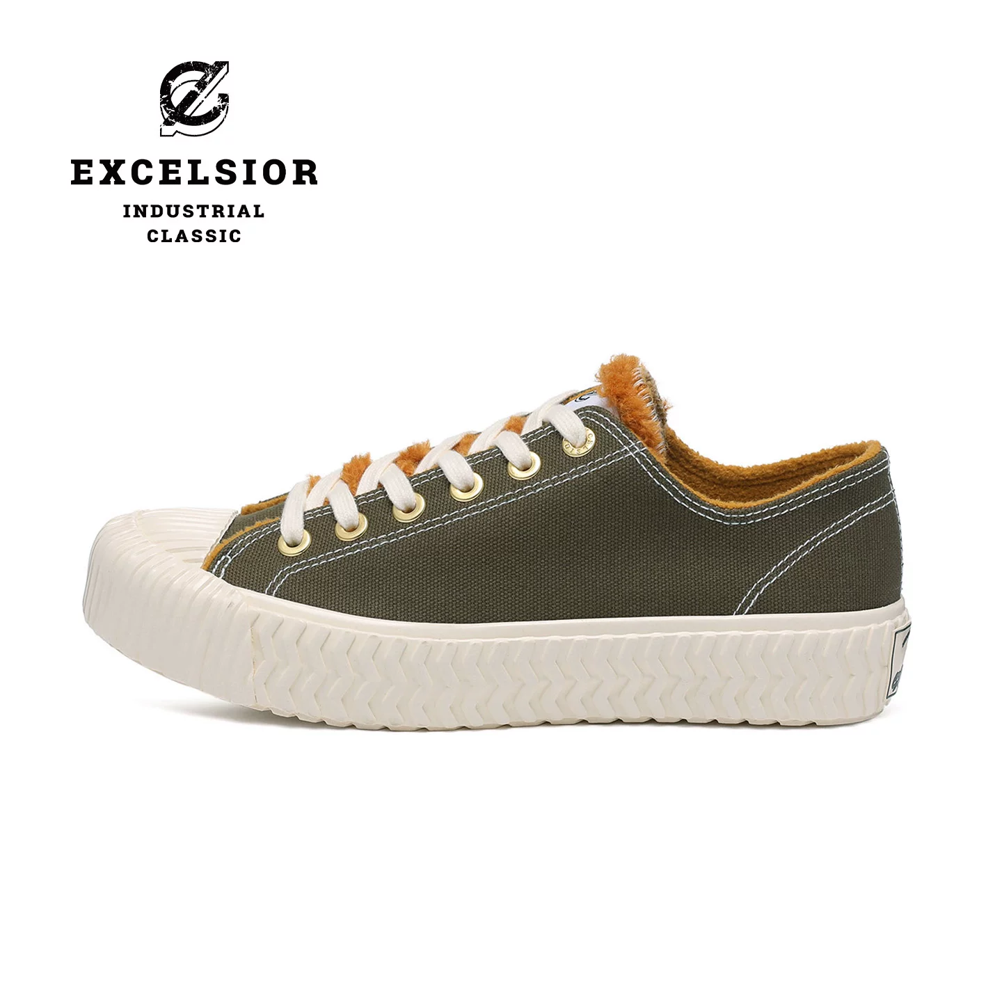 EXCELSIOR 21FF_M6018FC_BK 男女款加绒帆布鞋 89.1元 - 86线报