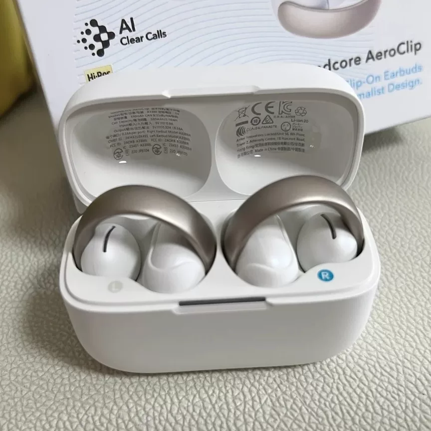 SoundCore AeroClip 挂耳式耳夹式蓝牙耳机 496.78元 - 86线报