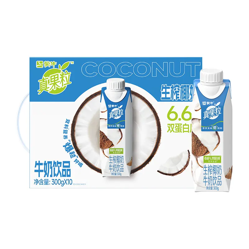 蒙牛真果粒生榨椰奶牛奶饮品梦幻盖300g×10盒 21.9元 - 86线报 蒙牛真果粒生榨椰奶牛奶饮品梦幻盖300g×10盒 21.9元 - 86线报