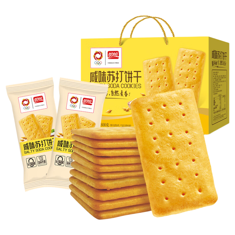盼盼悠点小青柠苏打饼干800g礼盒装 10.9元 - 86线报 盼盼悠点小青柠苏打饼干800g礼盒装 10.9元 - 86线报