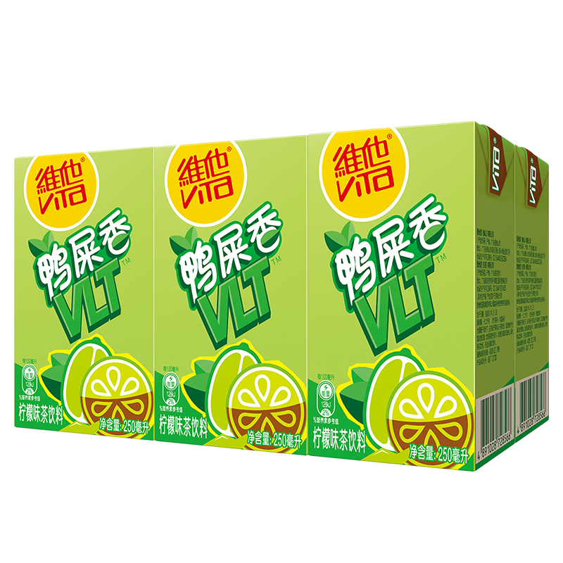维他奶鸭屎香柠檬茶250ml/盒6盒 8.3元 - 线报酷