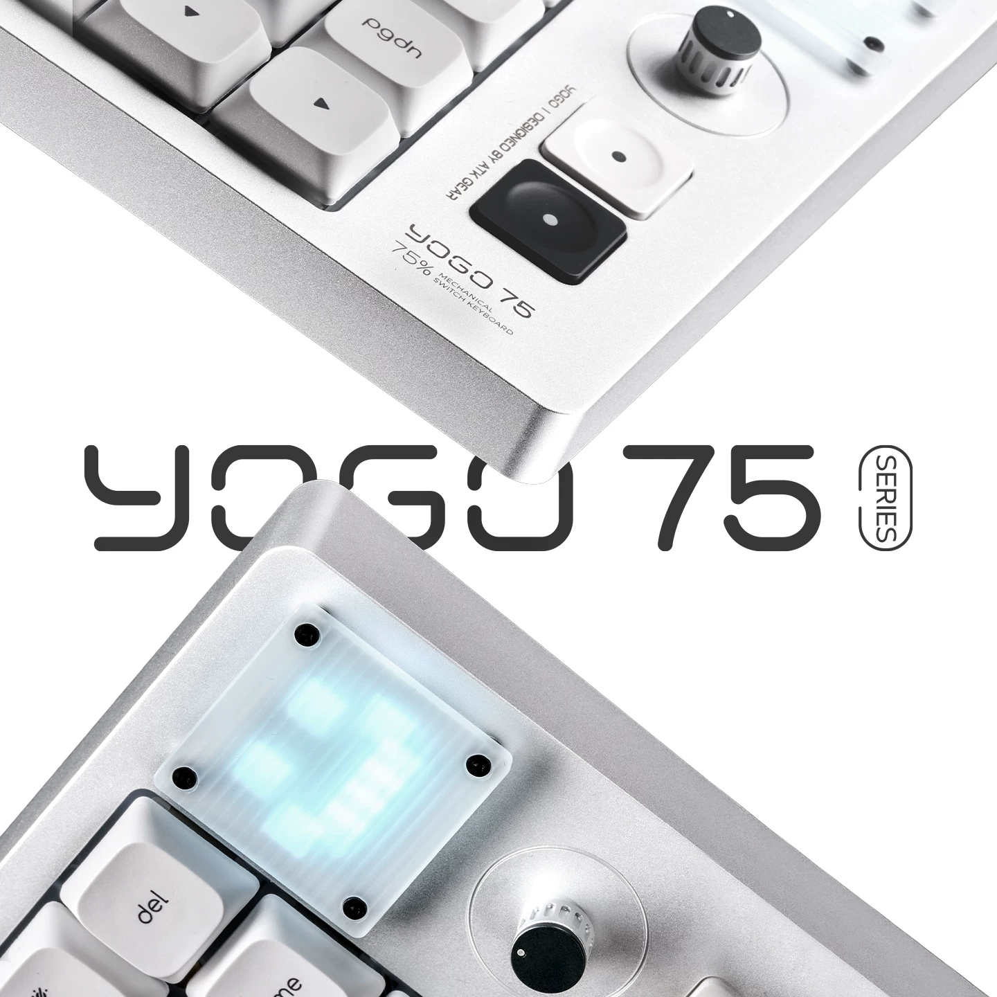 艾泰克 YOGO 75PRO矮轴机械键盘铝坨坨三模便携静音mac电脑办公专用 599.25元 - 清风线报