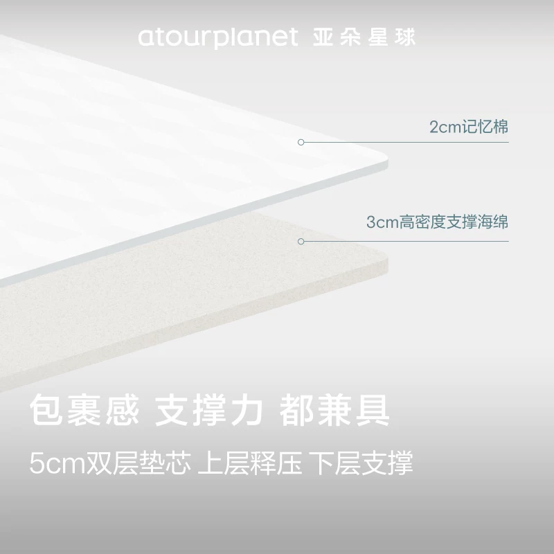 亚朵星球学生宿舍床垫记忆棉薄款软床垫褥子薄垫子单人榻榻米租房 329元 - 86线报