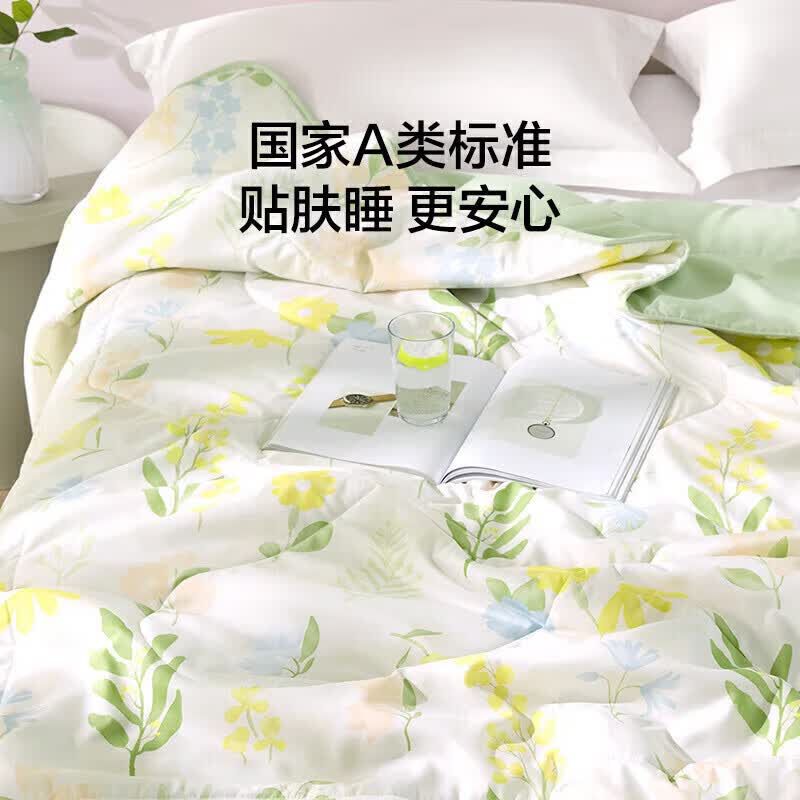 LOVO沐夏抗菌可机洗夏凉被200*230cm 69.9元 - 86线报