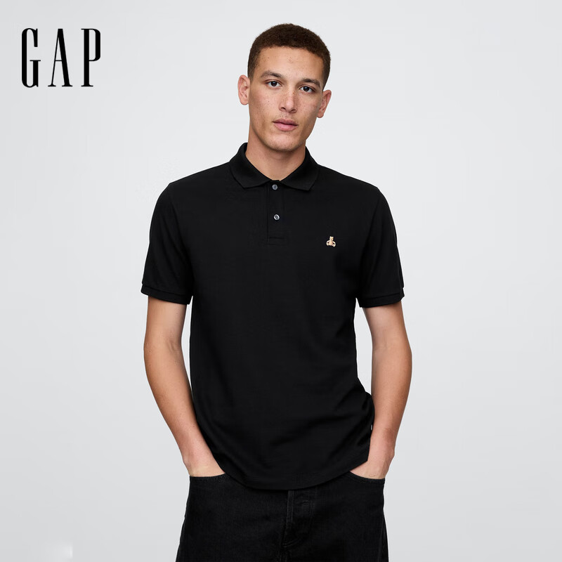 Gap小熊刺绣美版常规Polo衫 34.65元 - 线报酷