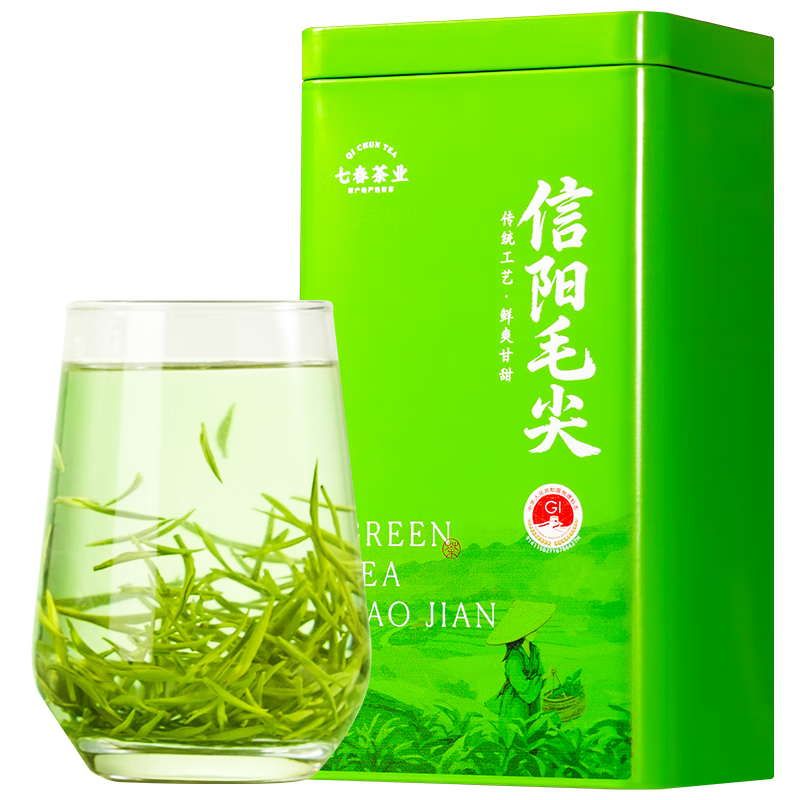七春2026绿茶信阳毛尖新茶小罐装冷泡茶100g 24.09元 - 86线报 七春2026绿茶信阳毛尖新茶小罐装冷泡茶100g 24.09元 - 86线报