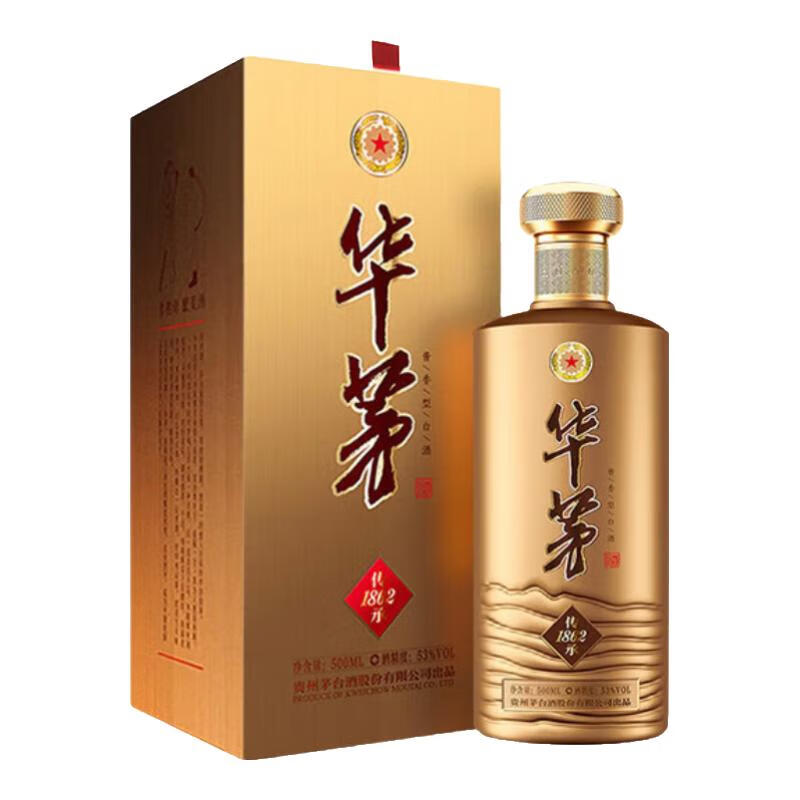 茅台华茅传承1862 53%vol酱香型白酒500ml单瓶装 349元 - 86线报