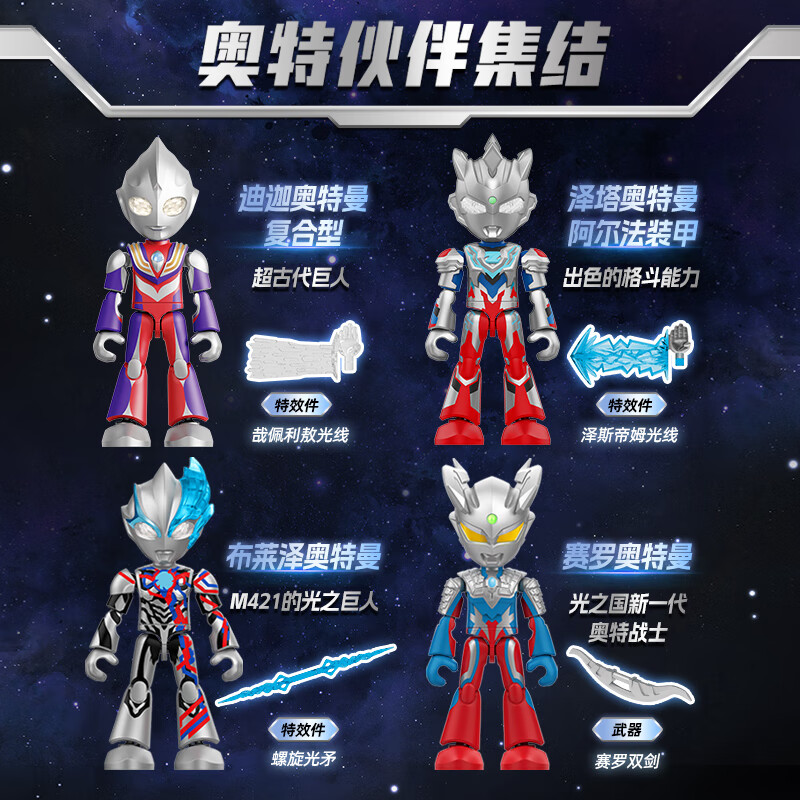 布鲁可积木奥特曼神奇版系列迪迦奥特曼复合型 10.13元 - 86线报