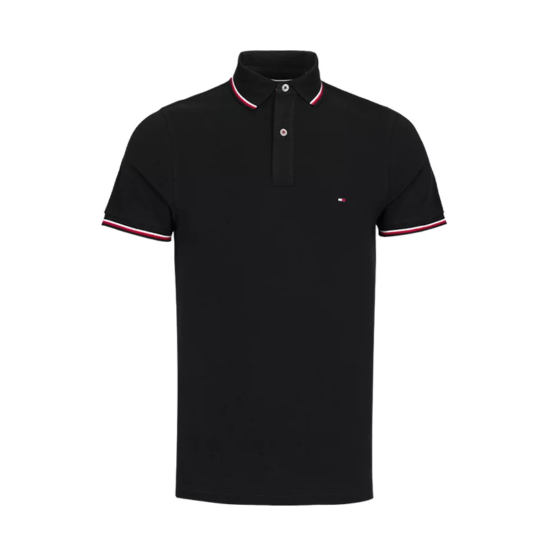 TOMMY HILFIGER男士夏季商务休闲短袖Polo衫日常通勤T恤 198.55元 - 86线报 TOMMY HILFIGER男士夏季商务休闲短袖Polo衫日常通勤T恤 198.55元 - 86线报