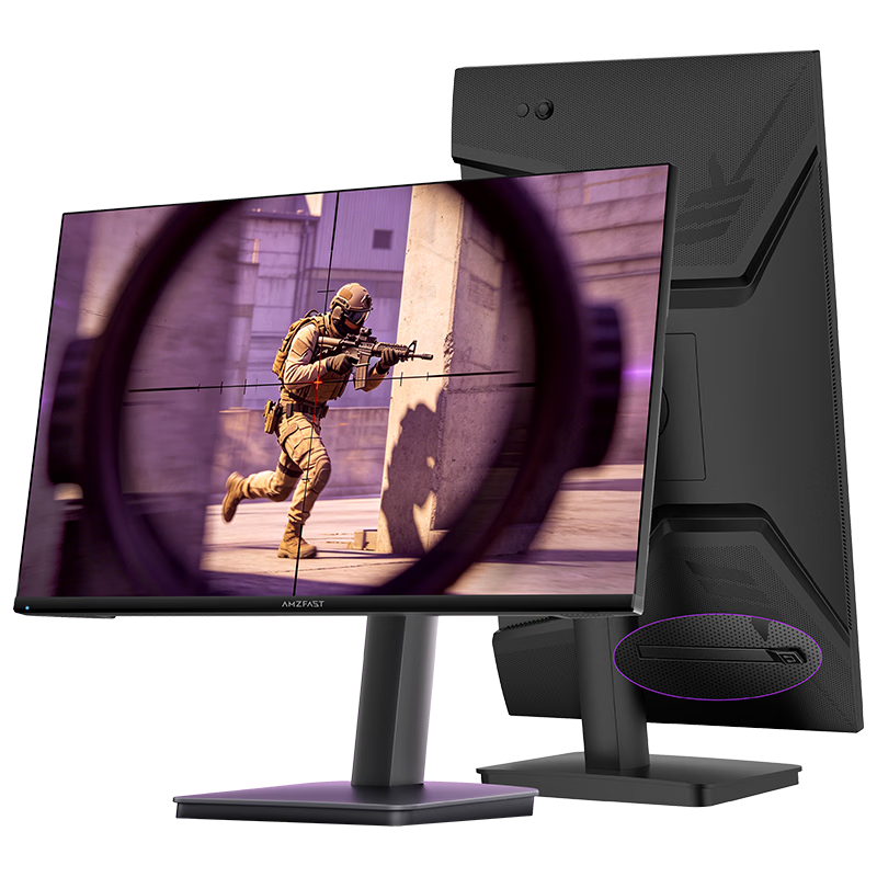 AMZFAST威龙G25F5 24.5英寸300Hz IPS电竞显示器旋转升降 569元 - 86线报