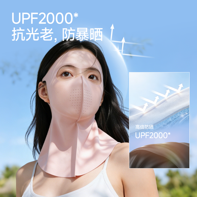 MISSWISS女士防晒面罩 26.9元 - 86线报