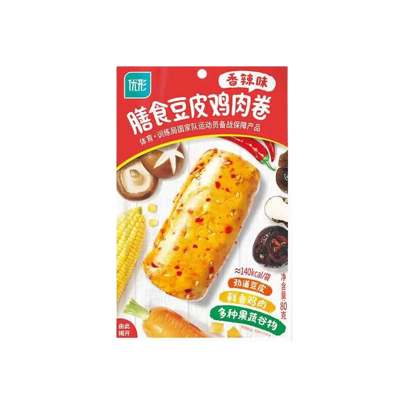 优形ishape生鲜鸡胸肉卷香辣味80g*10件 58元 - 86线报 优形ishape生鲜鸡胸肉卷香辣味80g*10件 58元 - 86线报