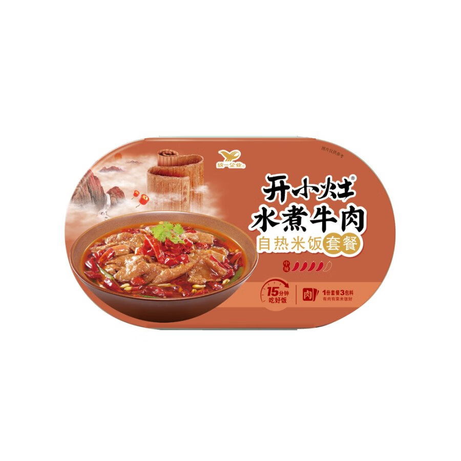 统一开小灶系列自热米饭水煮牛肉味270g 13.27元 - 86线报