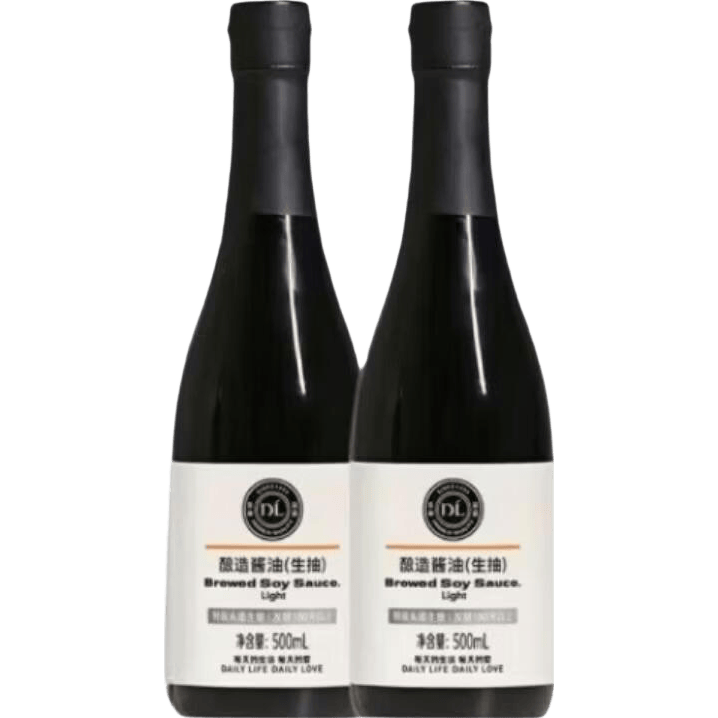 胖东来黄豆生抽酱油500mL×2瓶0添加特级 17元 - 86线报