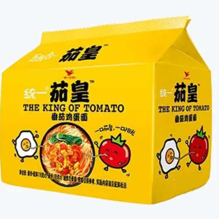 统一茄皇鸡蛋面方便面116g×5袋 12.5元 - 86线报