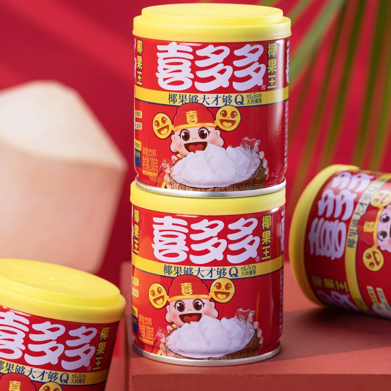 喜多多菠萝椰果双拼6罐 9.9元 - 86线报 喜多多菠萝椰果双拼6罐 9.9元 - 86线报