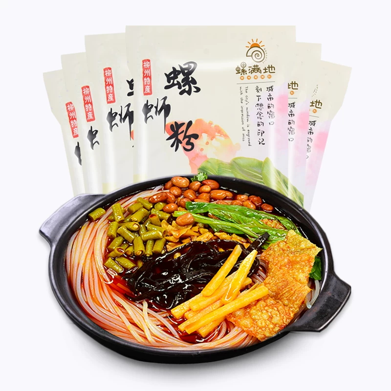 螺满地柳州螺狮粉300g*5袋 18.9元 - 86线报