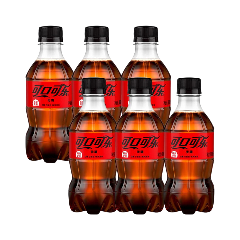 可口可乐零度可乐300ml×6瓶 6.7元 - 86线报 可口可乐零度可乐300ml×6瓶 6.7元 - 86线报