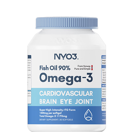 NYO 390﹪高纯度rTG型深海鱼油胶囊 Omega-3DHA+EPA 30粒 46.55元 - 86线报 NYO 390﹪高纯度rTG型深海鱼油胶囊 Omega-3DHA+EPA 30粒 46.55元 - 86线报