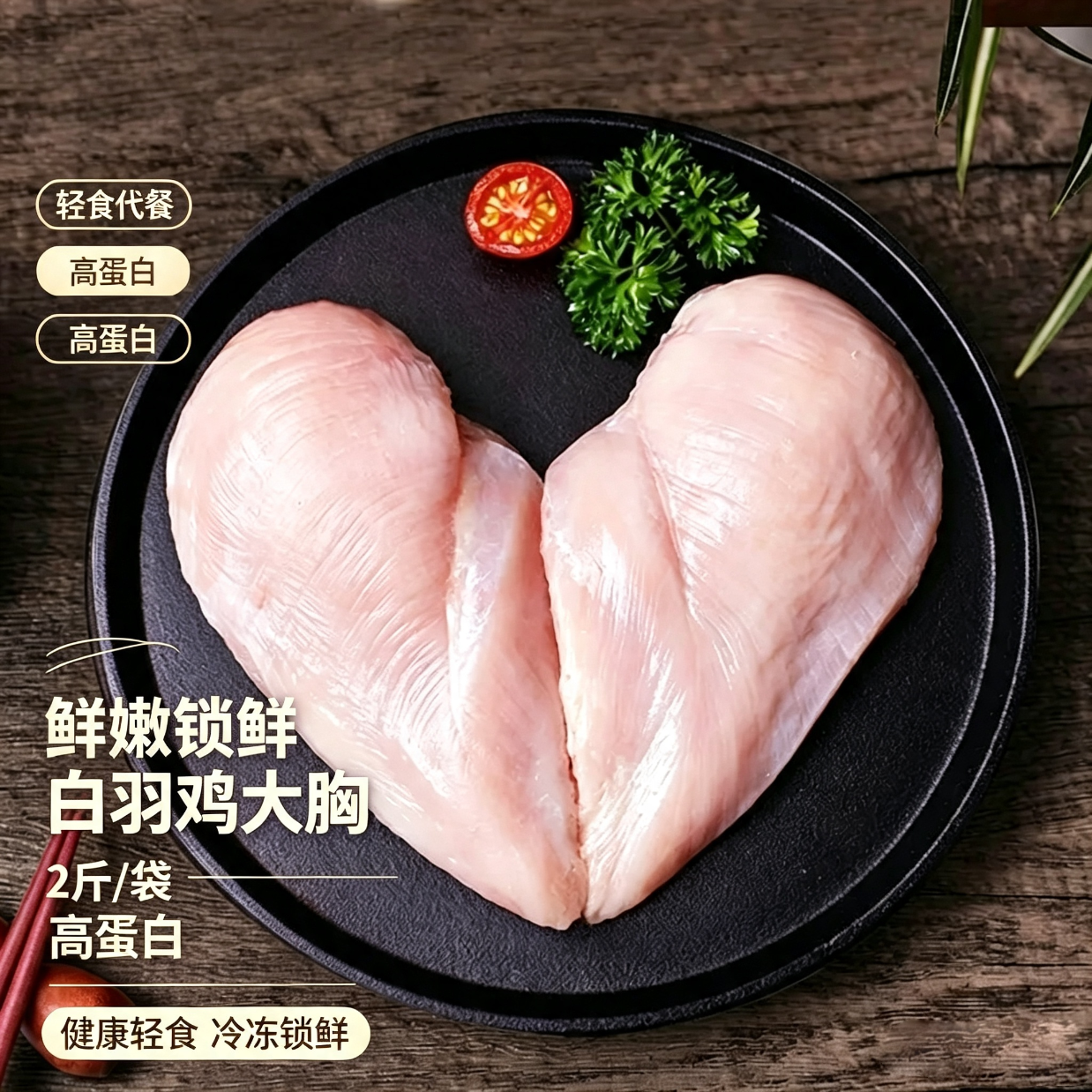 同德义利鸡大胸1kg 9.09元 - 86线报