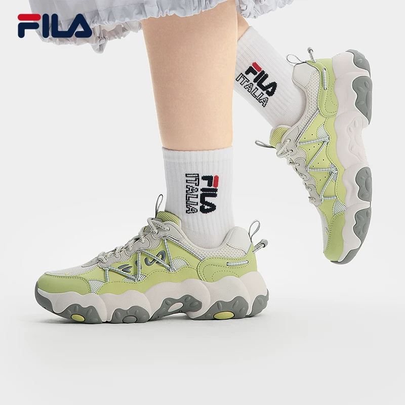 斐乐女鞋FLUID 6复古运动鞋2025夏猫爪鞋6代休闲鞋 379元 - 线报酷