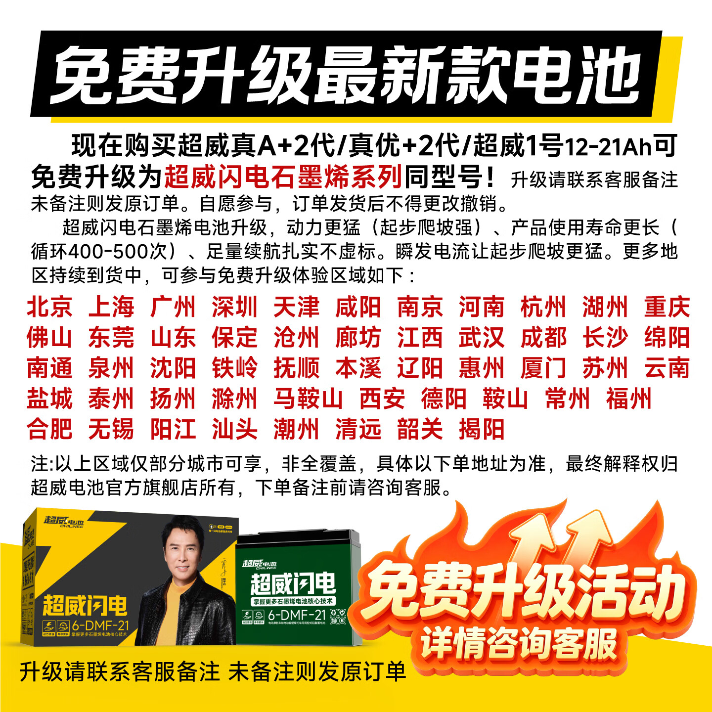 超威电池超威真A+2代48V60V石墨烯电动车电池铅酸电瓶爱玛雅迪台铃48V21Ah4 289元 - 86线报