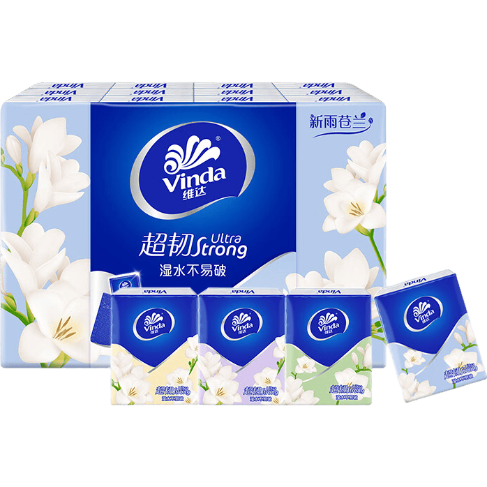 维达小苍兰手帕纸4层5片×24包 4.9元 - 86线报 维达小苍兰手帕纸4层5片×24包 4.9元 - 86线报