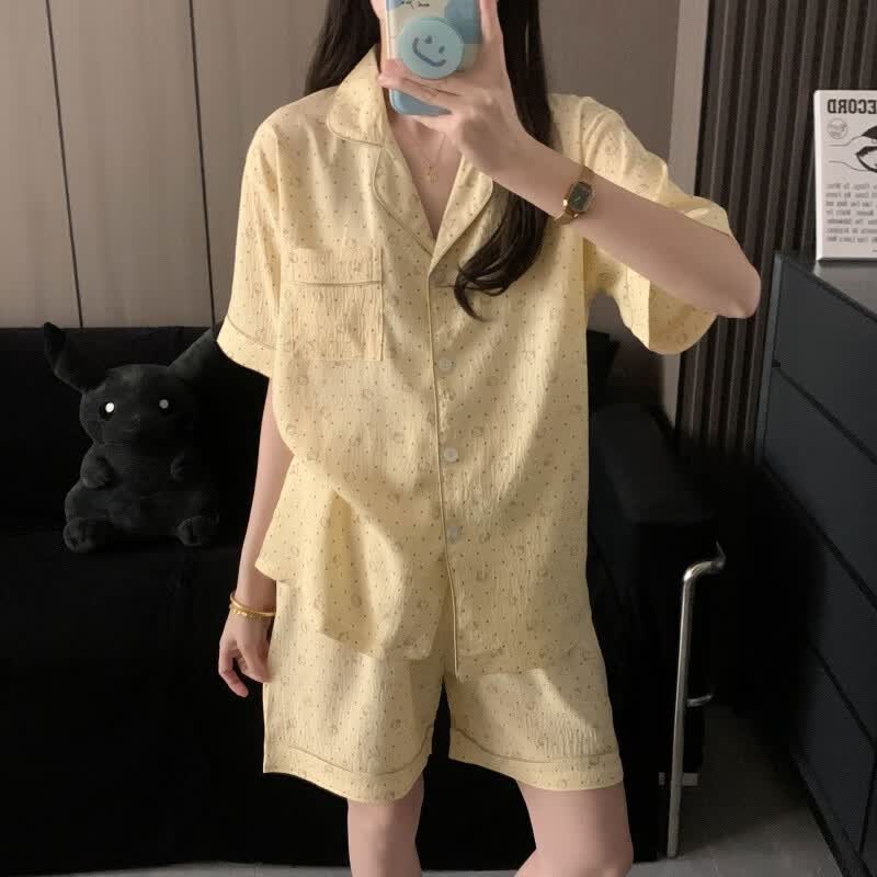 有只绵韩系风夏季新家居服套装 39.9元 - 线报酷