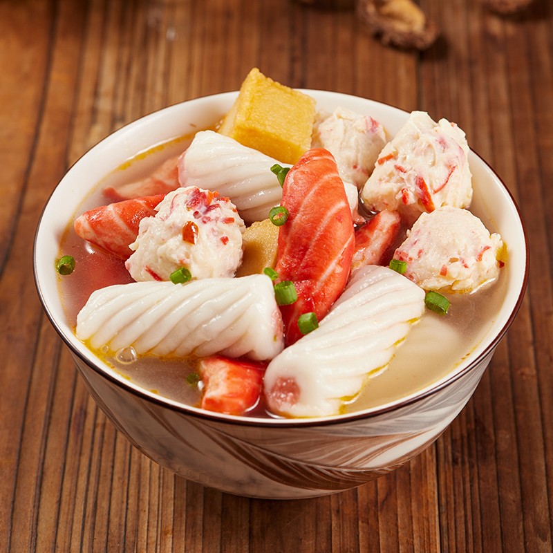 兴威锦味实惠系列海鲜风味火锅丸子500g 7.91元 - 86线报