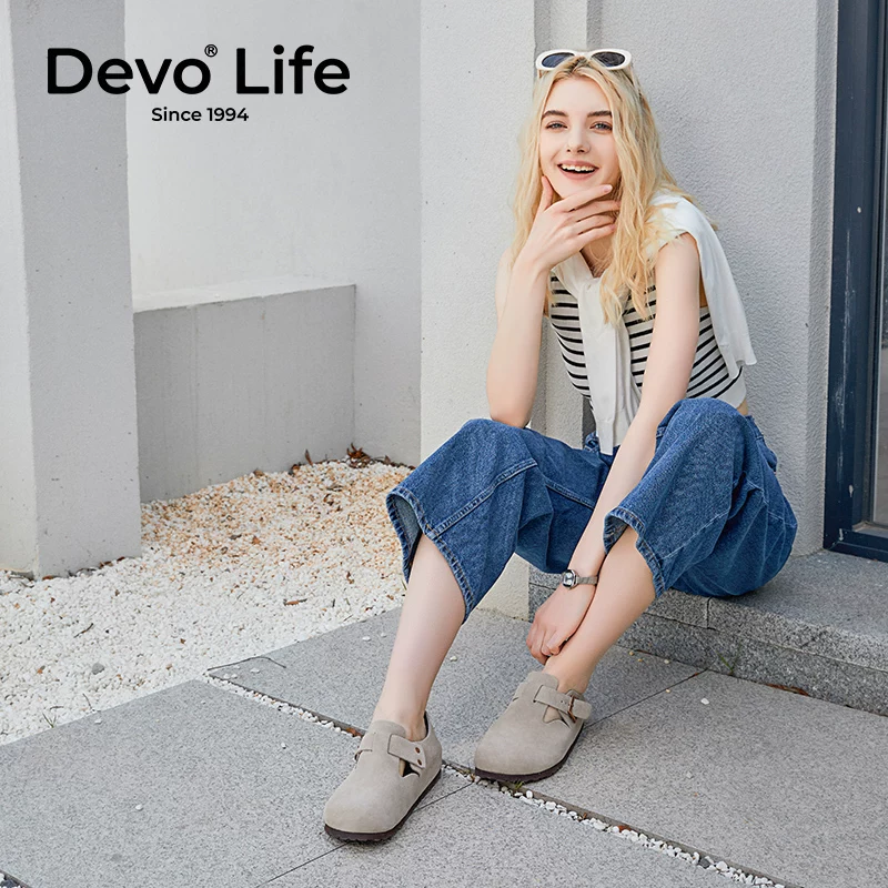 Devo Life软木全包勃肯鞋 163.17元 - 86线报