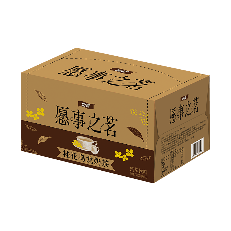 怡宝愿事之茗桂花乌龙奶茶500ml*15整箱装 19.9元 - 86线报