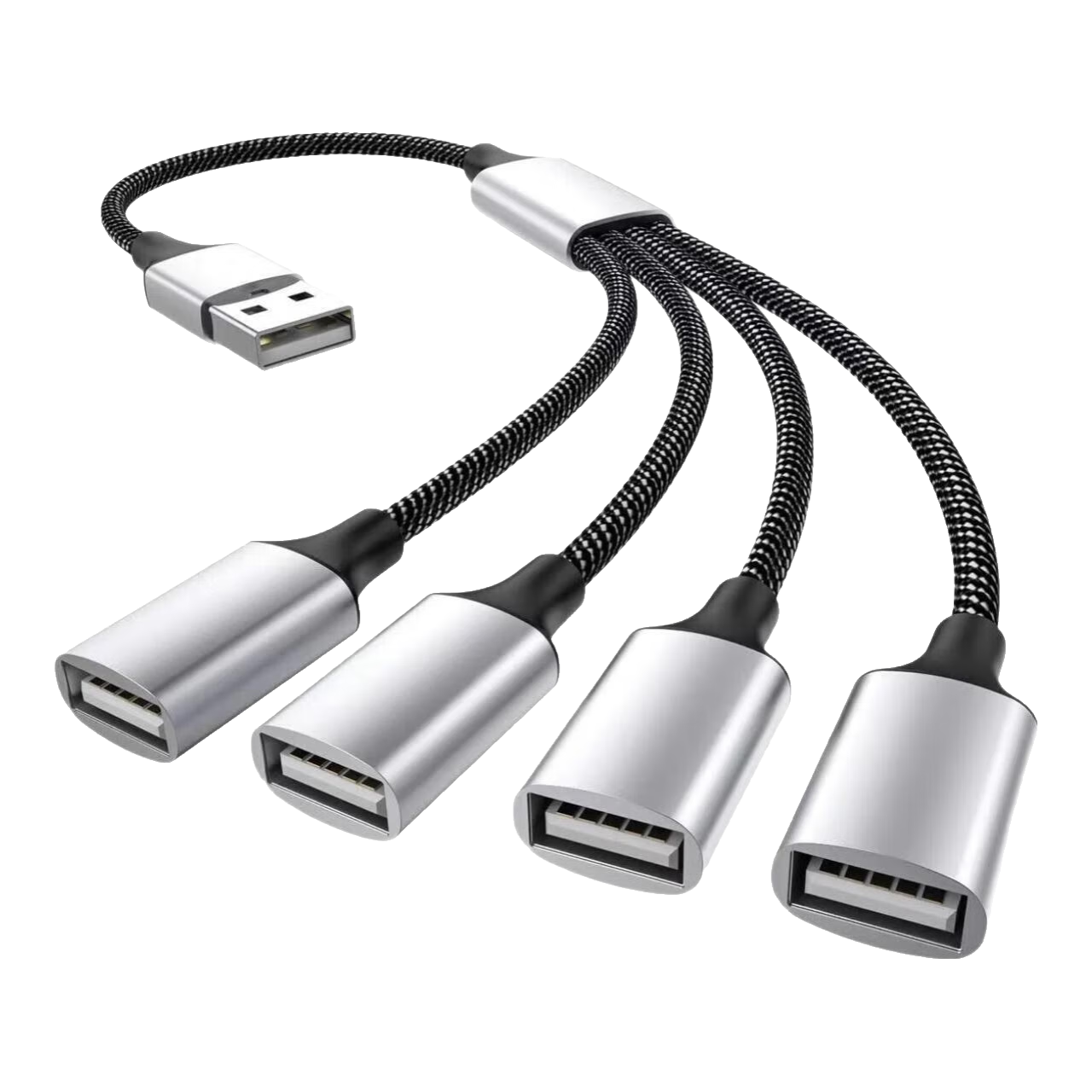 USB扩展器一分四多口Hub拓展坞Type-C银色 8.99元 - 86线报 USB扩展器一分四多口Hub拓展坞Type-C银色 8.99元 - 86线报