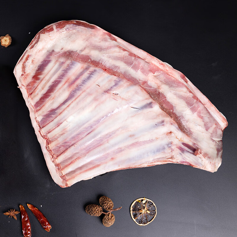 鲜京采Xianjingcai鲜京采新西兰原切带骨羊排2KG 89.02元 - 86线报