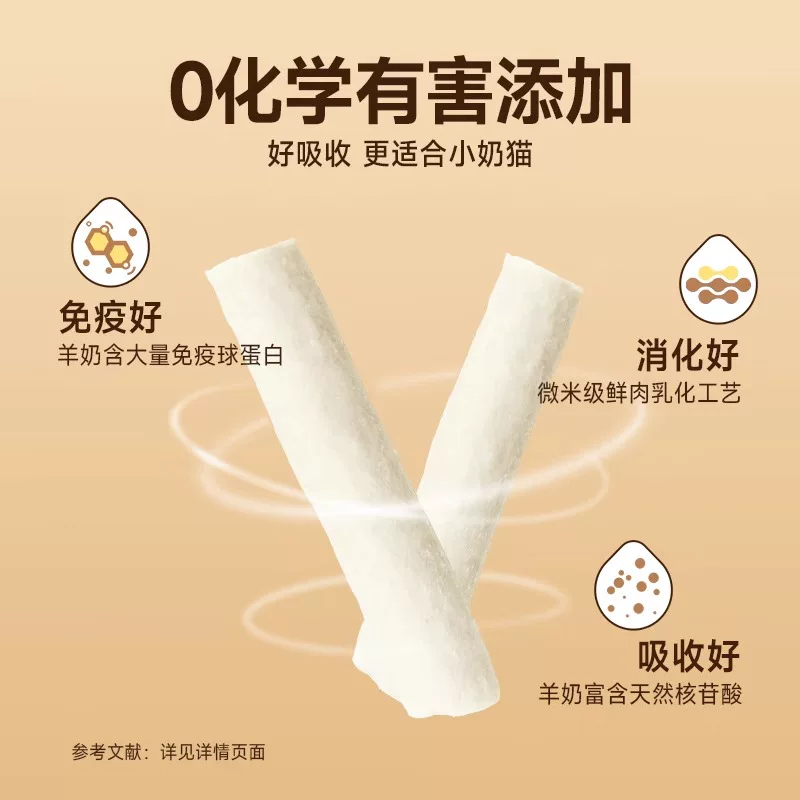 麦富迪猫咪冻干羊奶棒奶酪棒营养猫草零食磨牙洁齿成幼猫饼干零食 4.88元 - 86线报