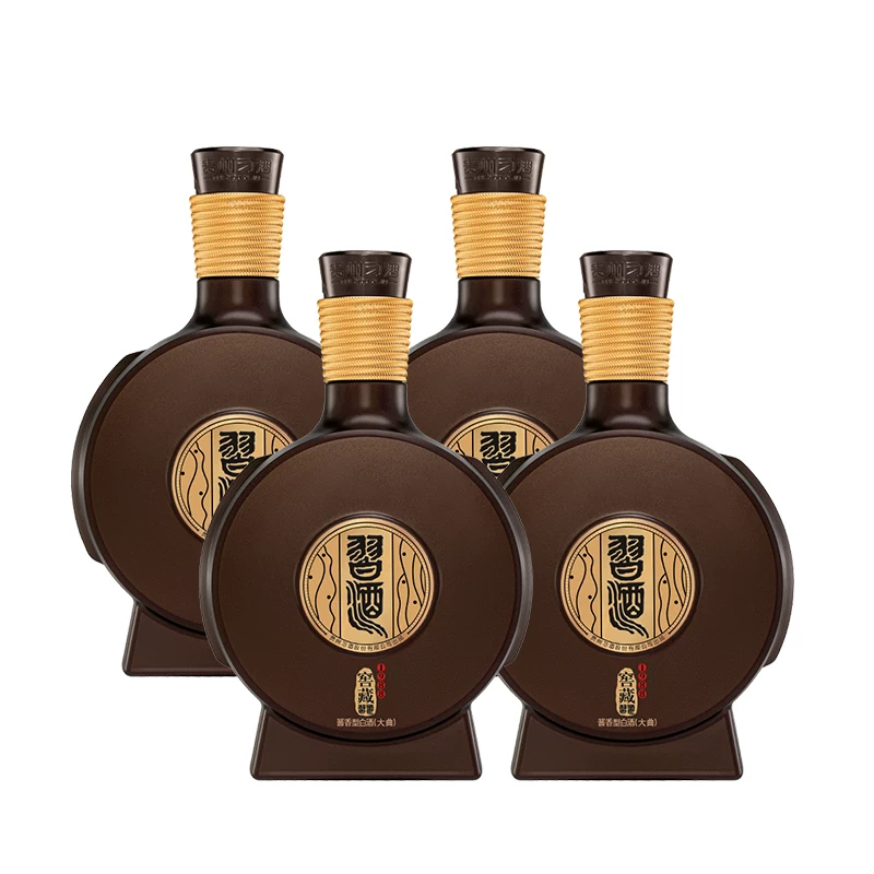 习酒贵州习酒国产白酒窖藏1988精装500ml*4瓶53度 1283.4元 - 86线报