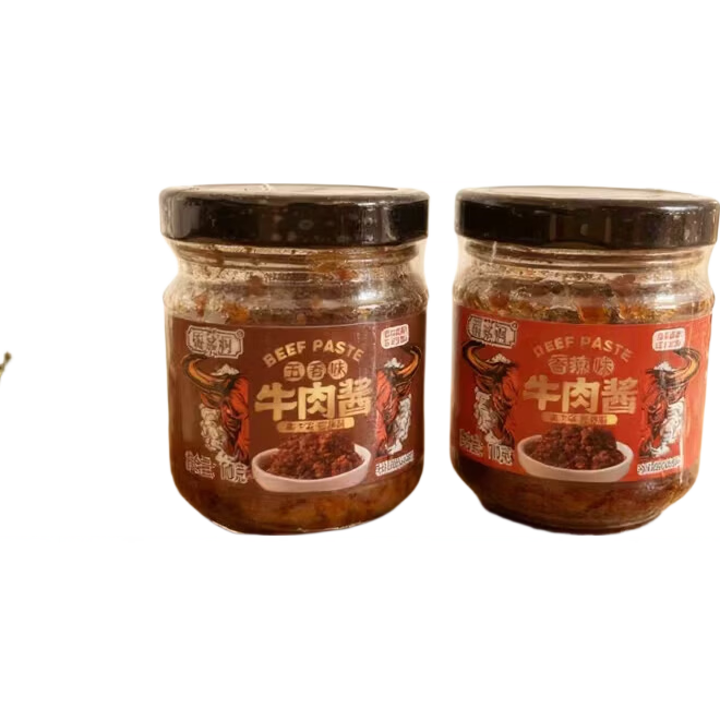 正宗香辣五香味牛肉酱110g×4瓶 5元 - 86线报 正宗香辣五香味牛肉酱110g×4瓶 5元 - 86线报