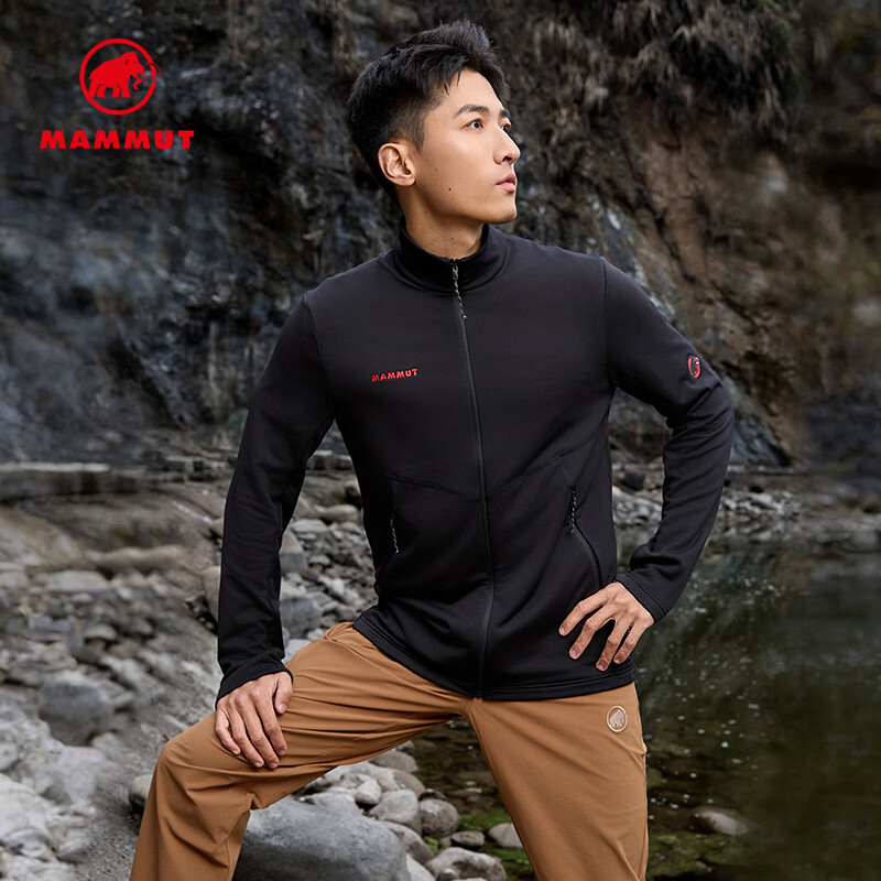 MAMMUT Aconcagua Light男士中层夹克黑色 951.38元 - 线报酷