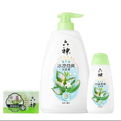 六神沐浴露冰凉劲爽650g+180g+香皂 15.62元 - 86线报