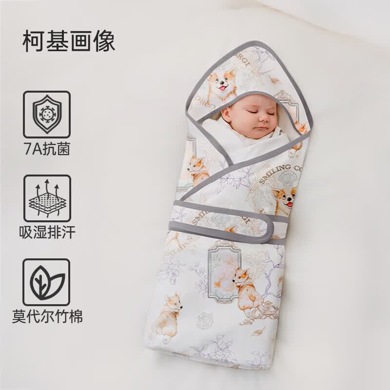 欧孕婴儿竹棉纱布款襁褓 29.9元 - 线报酷
