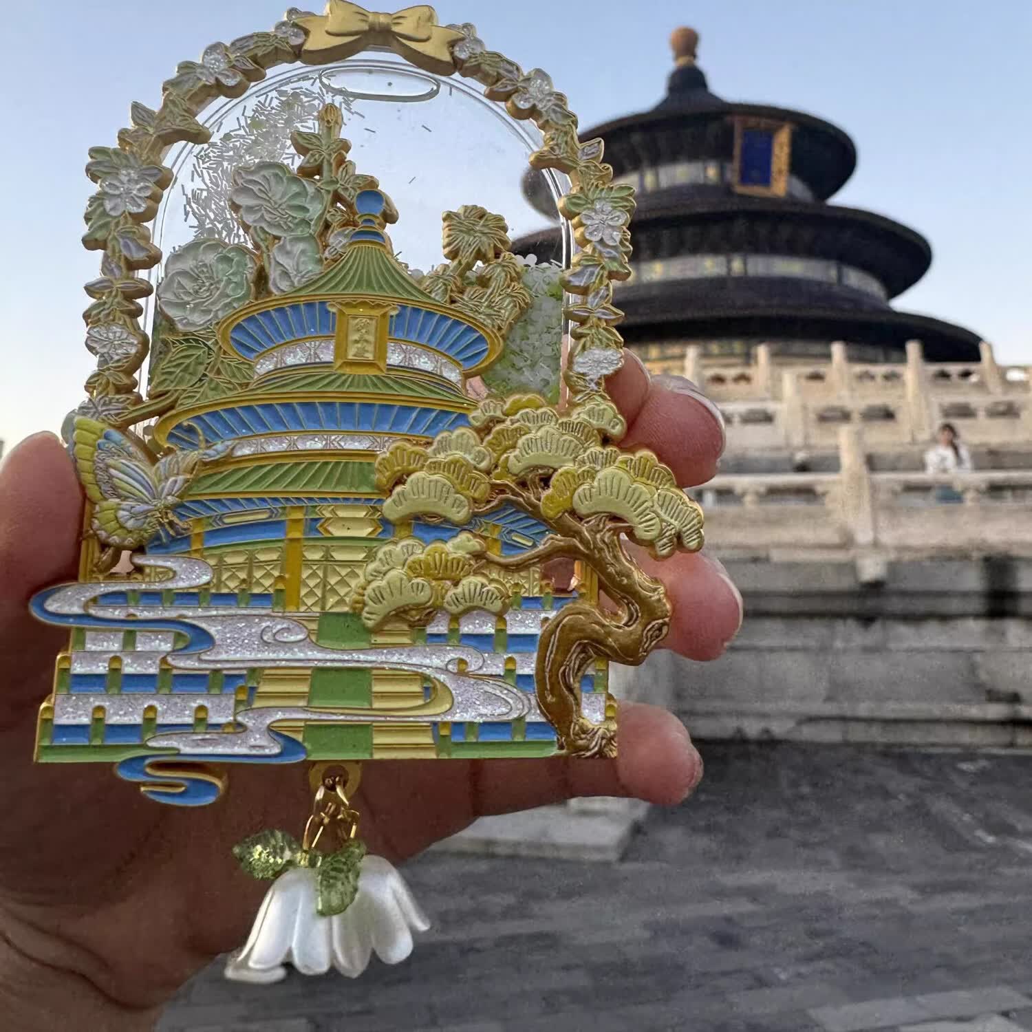 赋闲北京天坛仲夏之梦流沙冰箱贴 39.72元 - 86线报