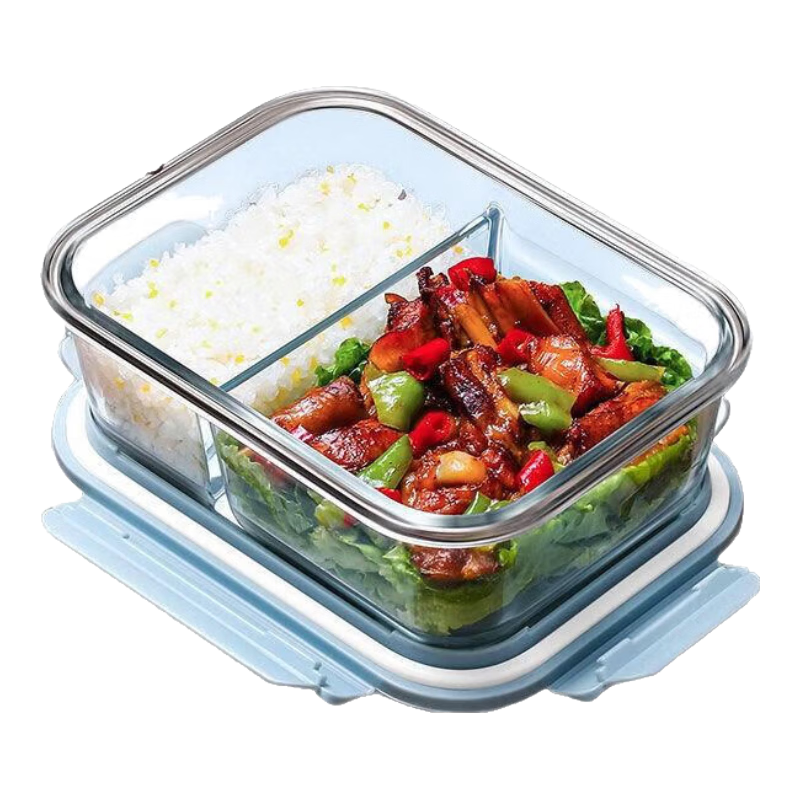 欣美雅上班族微波炉加热玻璃饭盒岩蓝两分隔1000ml 7.42元 - 86线报 欣美雅上班族微波炉加热玻璃饭盒岩蓝两分隔1000ml 7.42元 - 86线报