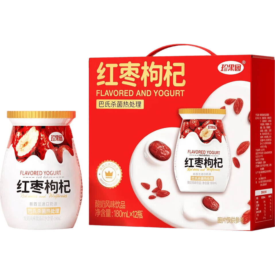 枣枸杞酸奶早餐奶风味饮品180mL×3瓶 2.92元 - 86线报