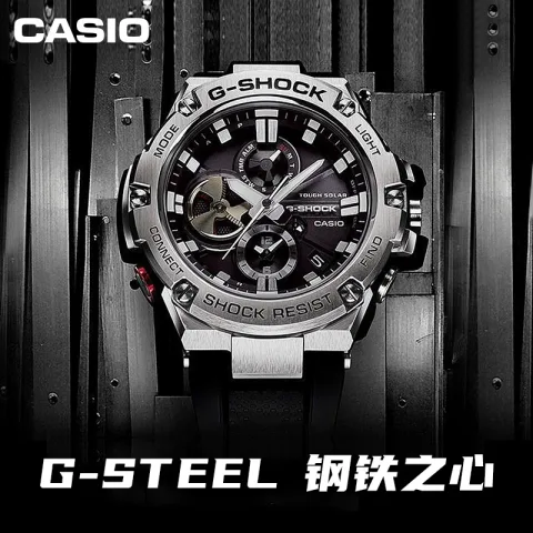 CASIO G-SHOCK系列 男士运动手表 GST-B100-1ADR 1590元 图片 3