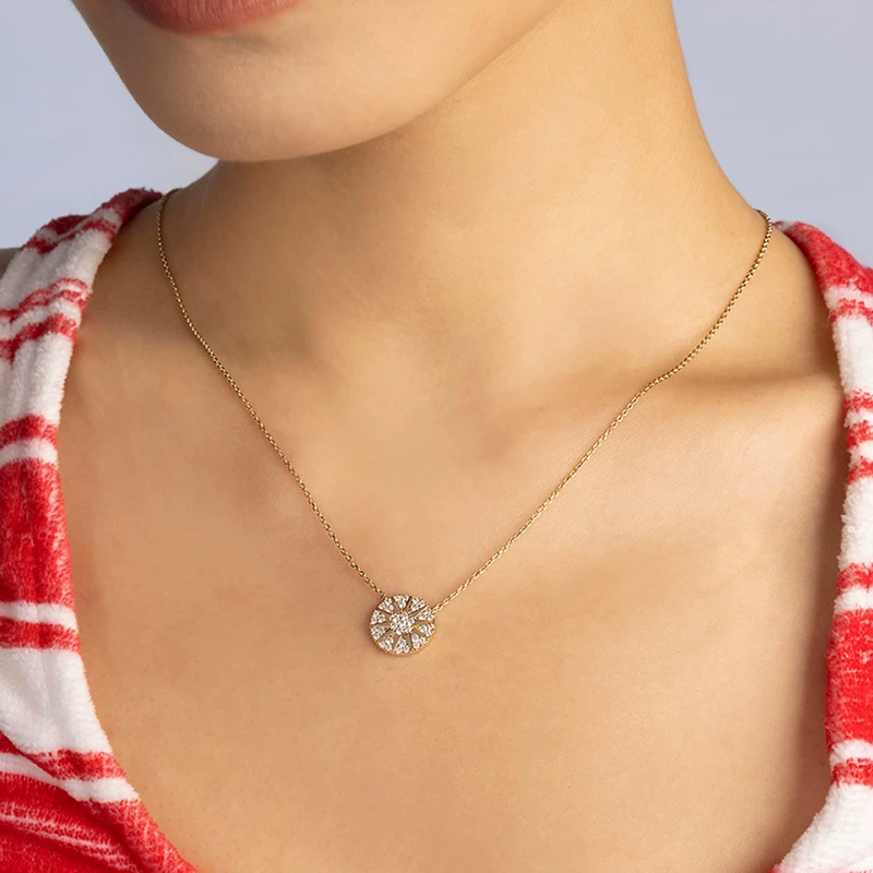 APM Monaco Soleil项链高级轻奢时尚金色首饰锁骨颈链 675元 - 86线报