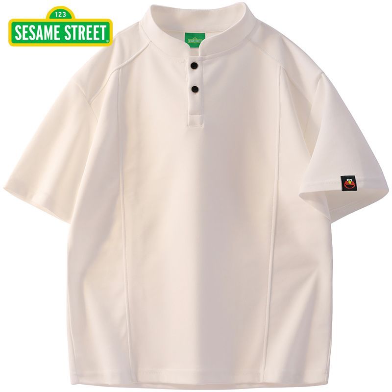 SESAME STREET芝麻街男士短袖T恤透气休闲 48.6元 - 线报酷