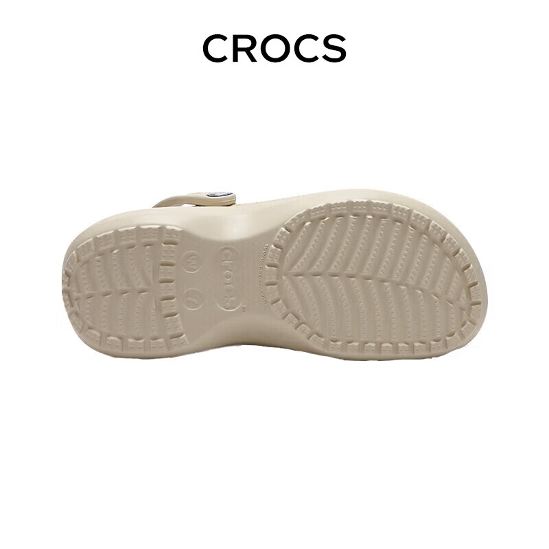crocs女士厚底云朵洞洞鞋206750 225.03元 - 线报酷